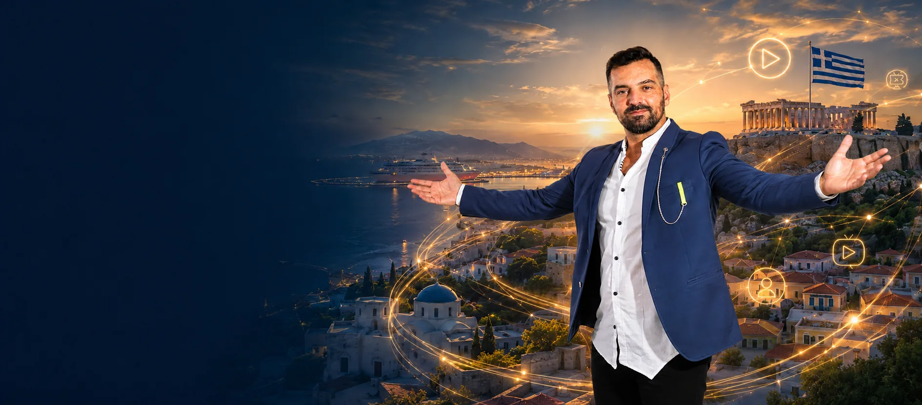 Ο Μιχάλης Κοντιζάς υποδέχεται με ανοιχτά χέρια ένα νέο κύμα προβολής και ανάπτυξης για την Ελλάδα