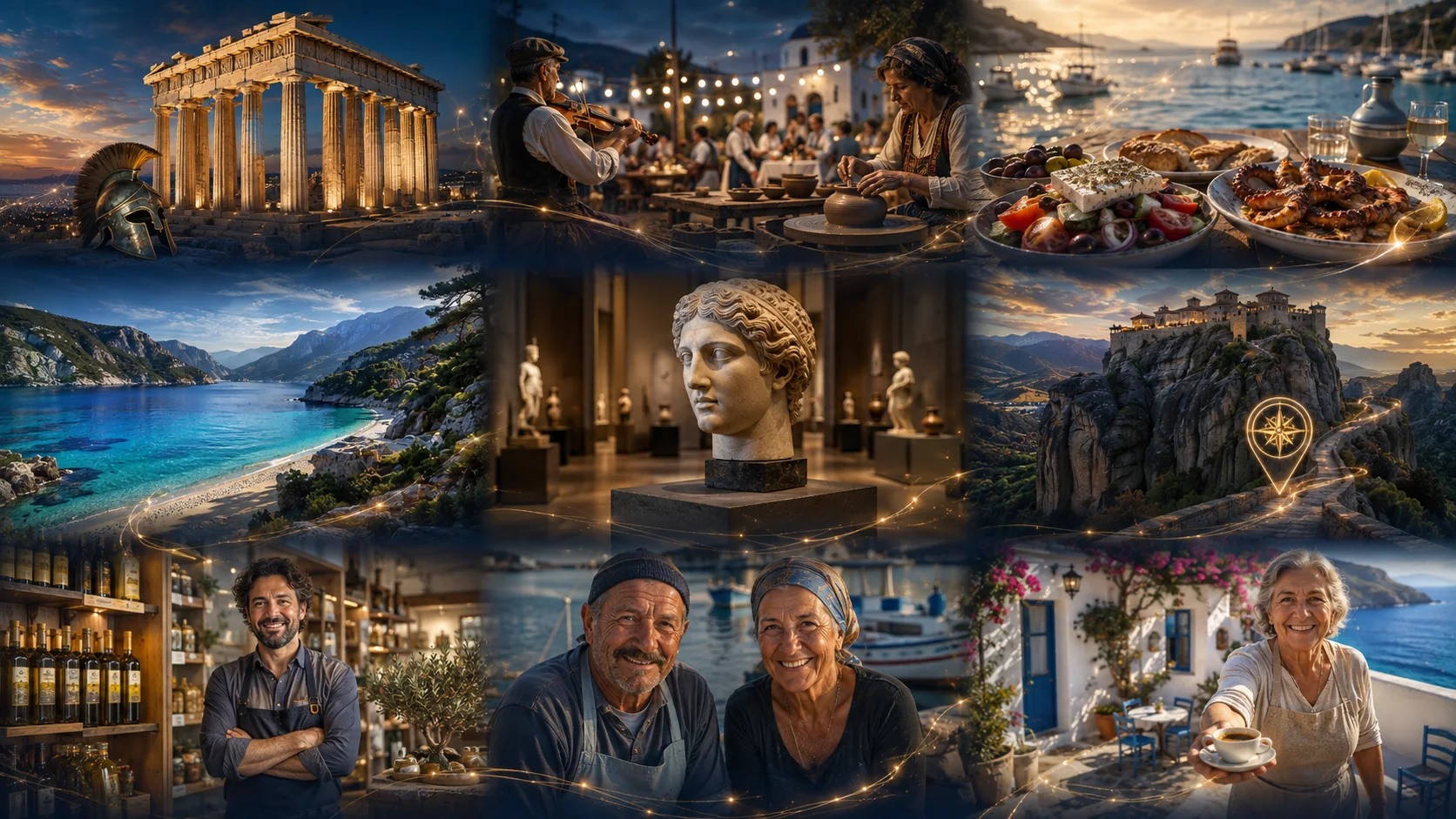 Εικαστική σκηνή για ιστορία στην Ελλάδα