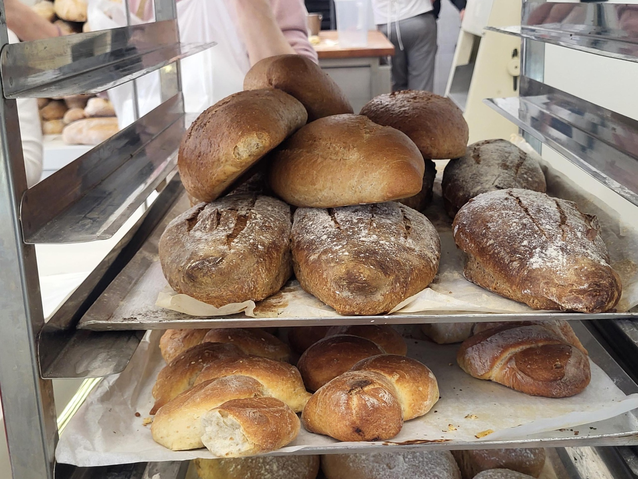Ψωμιά μακράς ωρίμανσης στο Αρχονταρίκι Bakery Λευκάδας