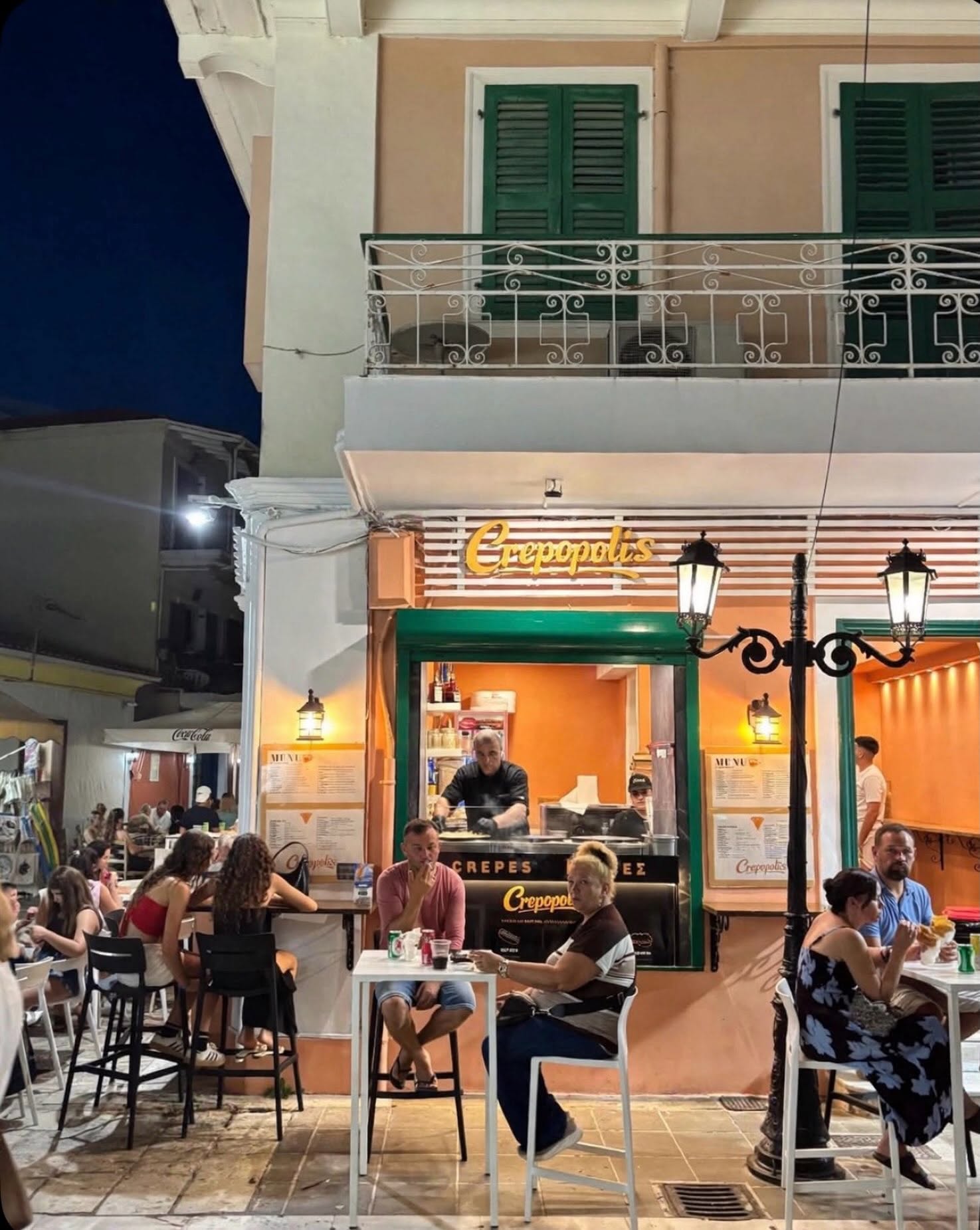 Crepopolis στη Δαίλπφερδ 5 στο κέντρο της Λευκάδας