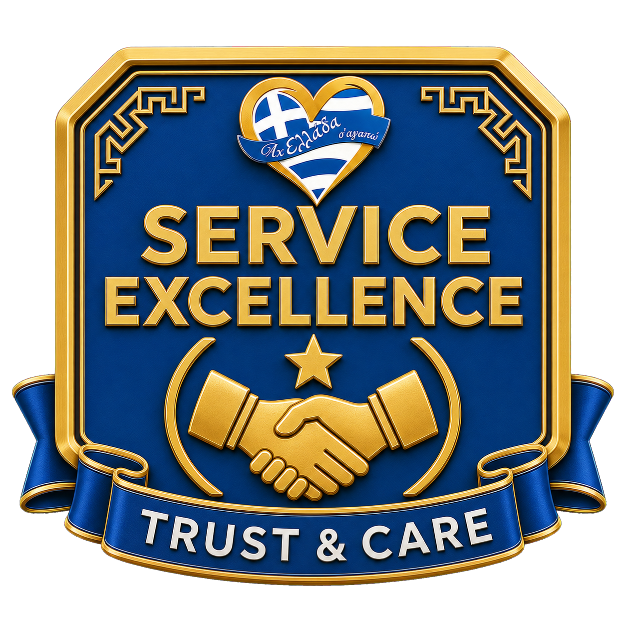 ΣΗΜΑ ΑΓΑΠΗΣ SERVICE EXCELLENCE