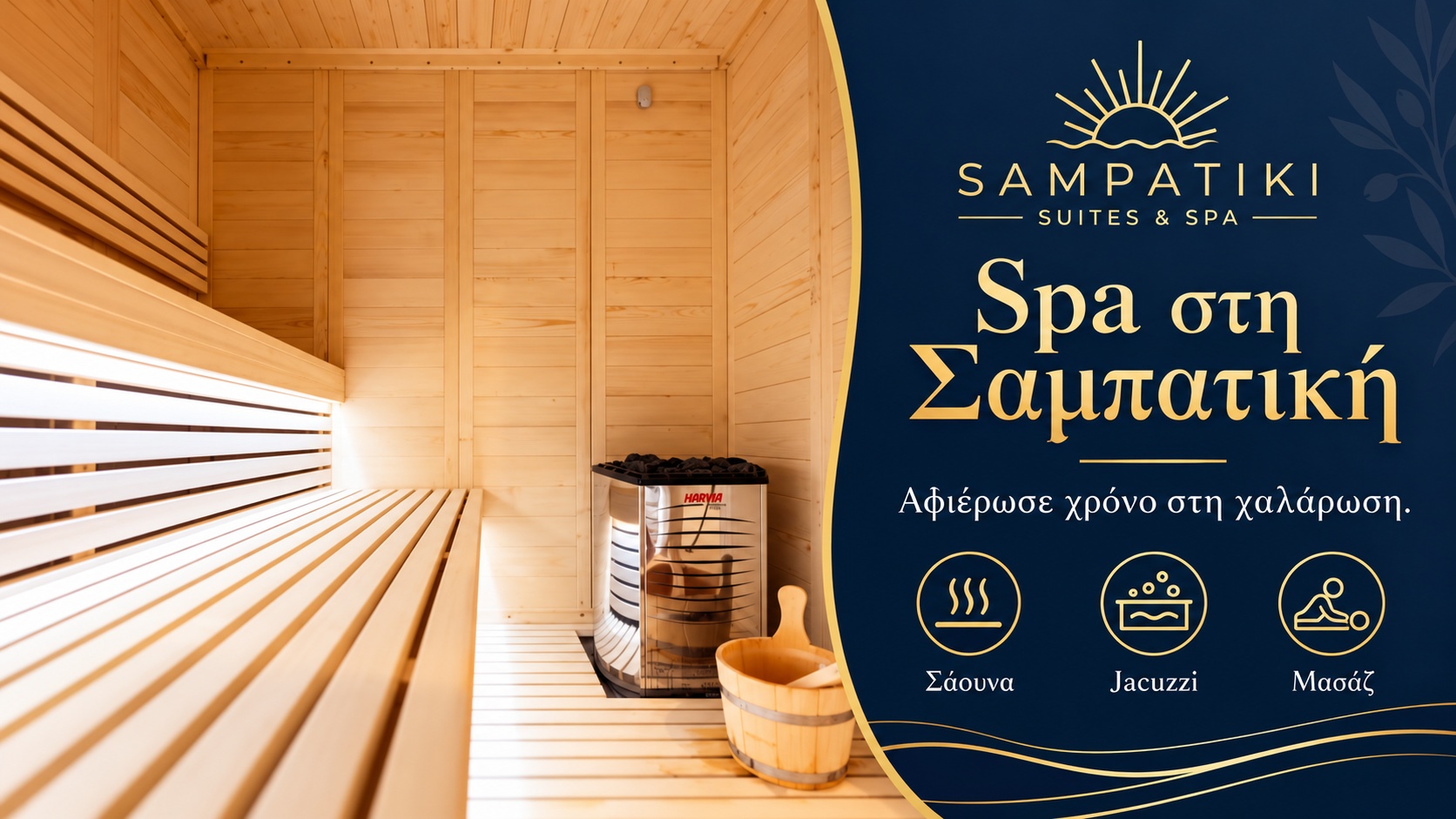 Sampatiki Suites & Spa | Ξενοδοχείο στη Σαμπατική | Spa και σάουνα
